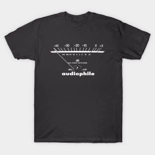 Audiophile VU Meter Design T-Shirt